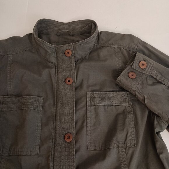 L.L. Bean Olive Green Utility Jacket Item ID 505030 Women’s M - Picture 8 of 16
